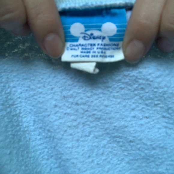 Vintage Mickey Mouse Raglan Sweatshirt - Picture 6 of 6